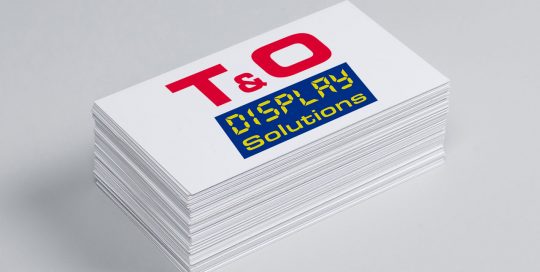 Logo Design T&O Display Solutions GmbH