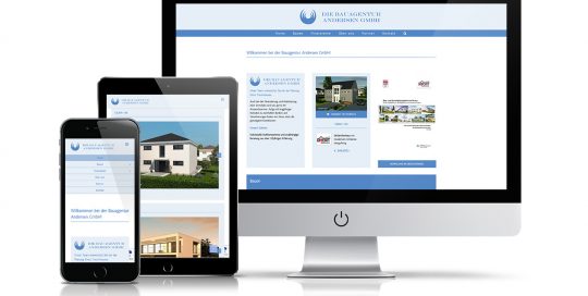 Website Die Bauagentur Andersen GmbH