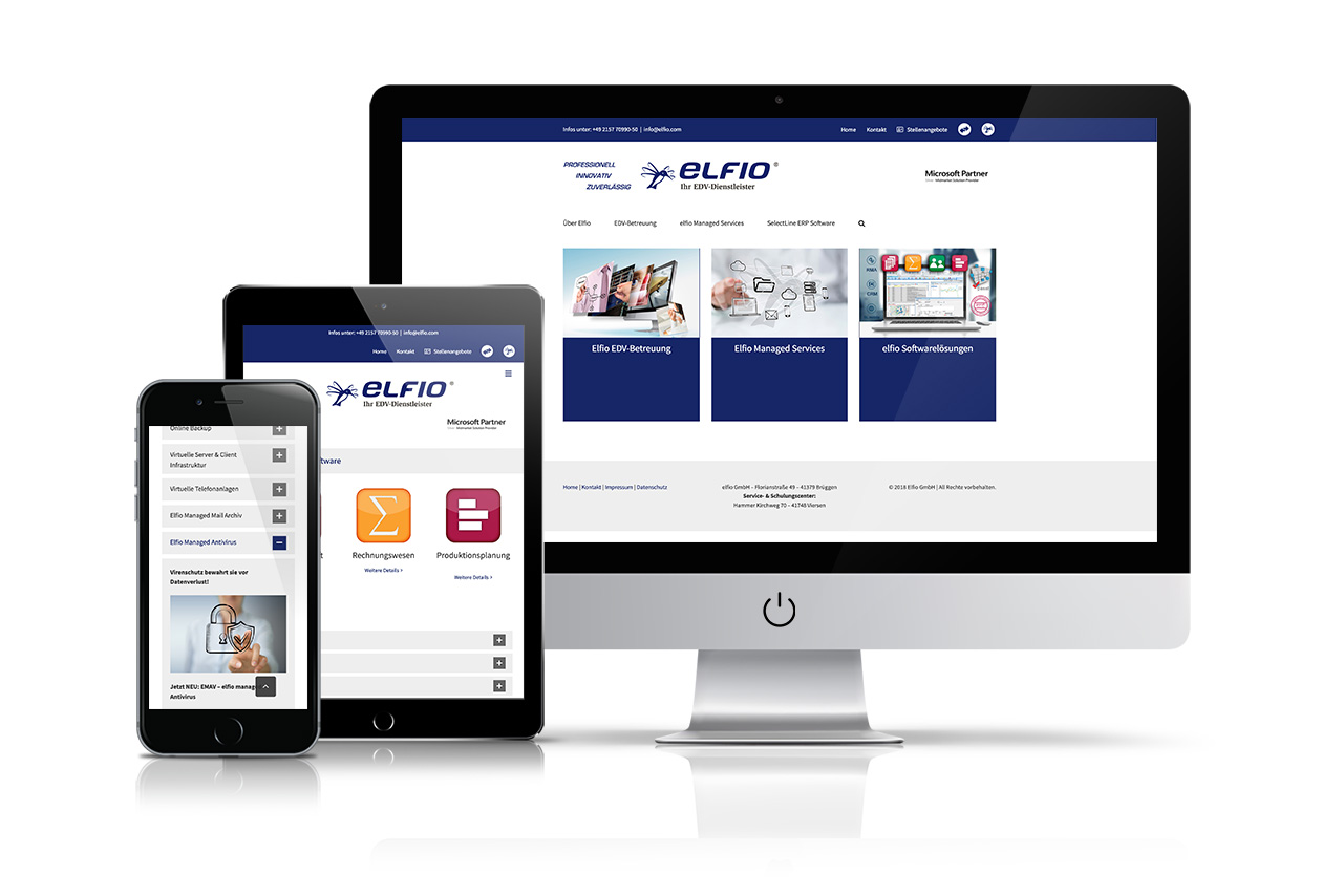 Website Elfio GmbH