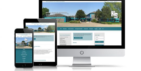 Website Janusz-Korzcak-Realschule Schwalmtal