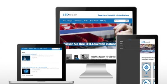 Website LEDrepair Deutschland UG