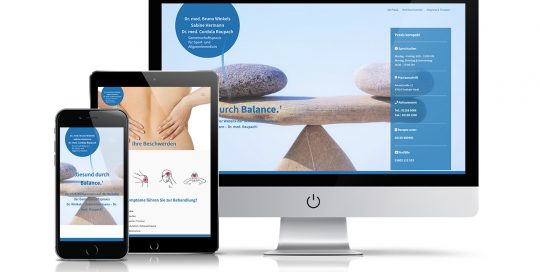 Website Gemeinschaftspraxis Dr. med. Bruno Winkels Sabine Hermann Dr. med. Cordula Raupach